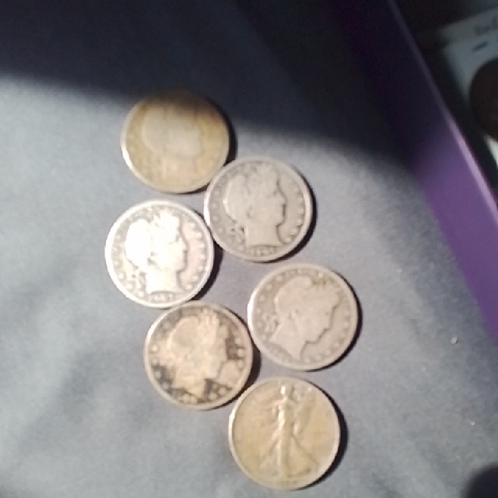 One Coin Half Dollar Barber
